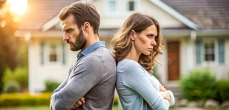 The House Is Sold After One Partner Keeps It For A Specified Time in Cape Coral, FL