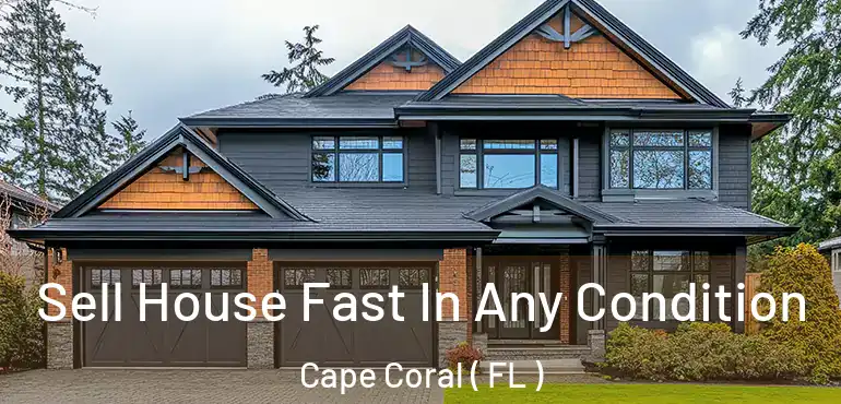  Sell House Fast In Any Condition Cape Coral ( FL )