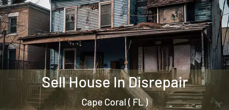 Sell House In Disrepair Cape Coral ( FL )