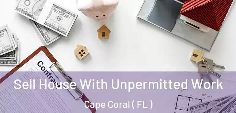  Sell House With Unpermitted Work Cape Coral ( FL )