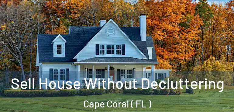  Sell House Without Decluttering Cape Coral ( FL )